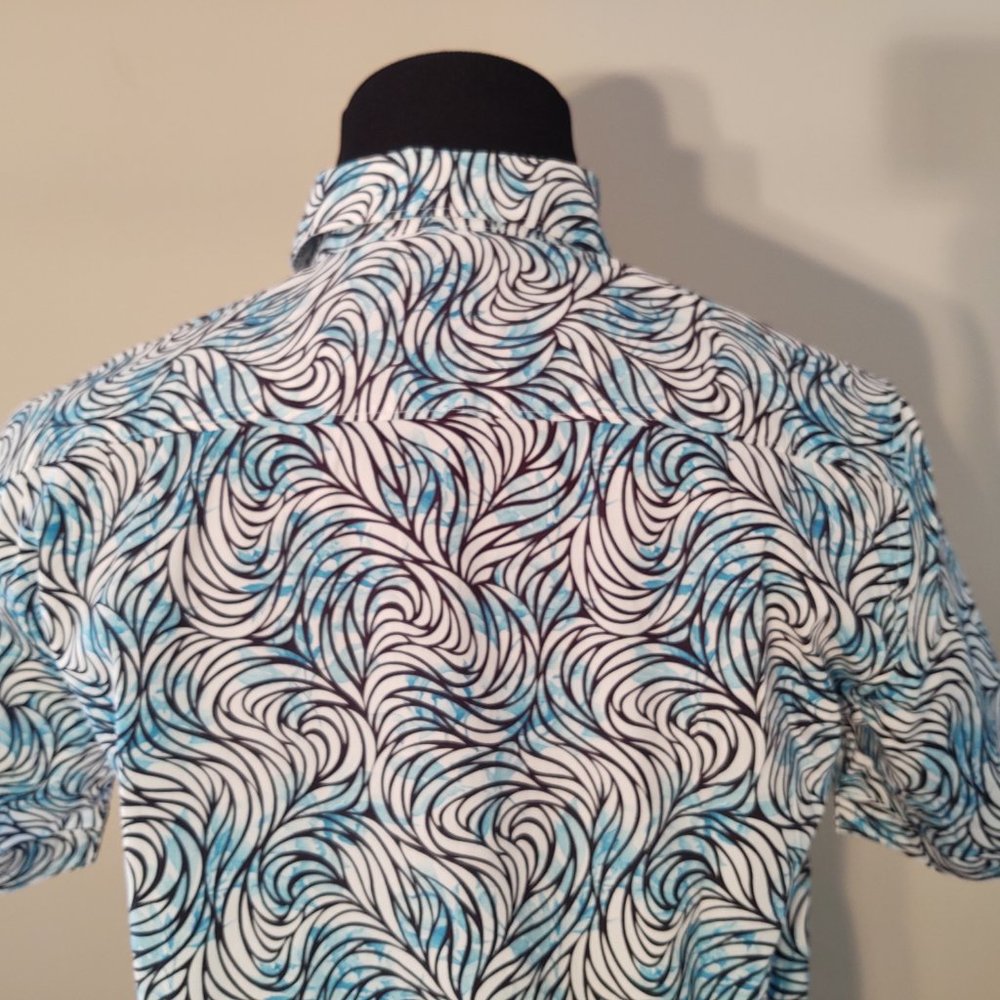 ROBERT GRAHAM GLEESON MEN'S SHORT SLEEVE CASUAL DRESS SHIRT - SIZE SMALL - Picture 6 of 7